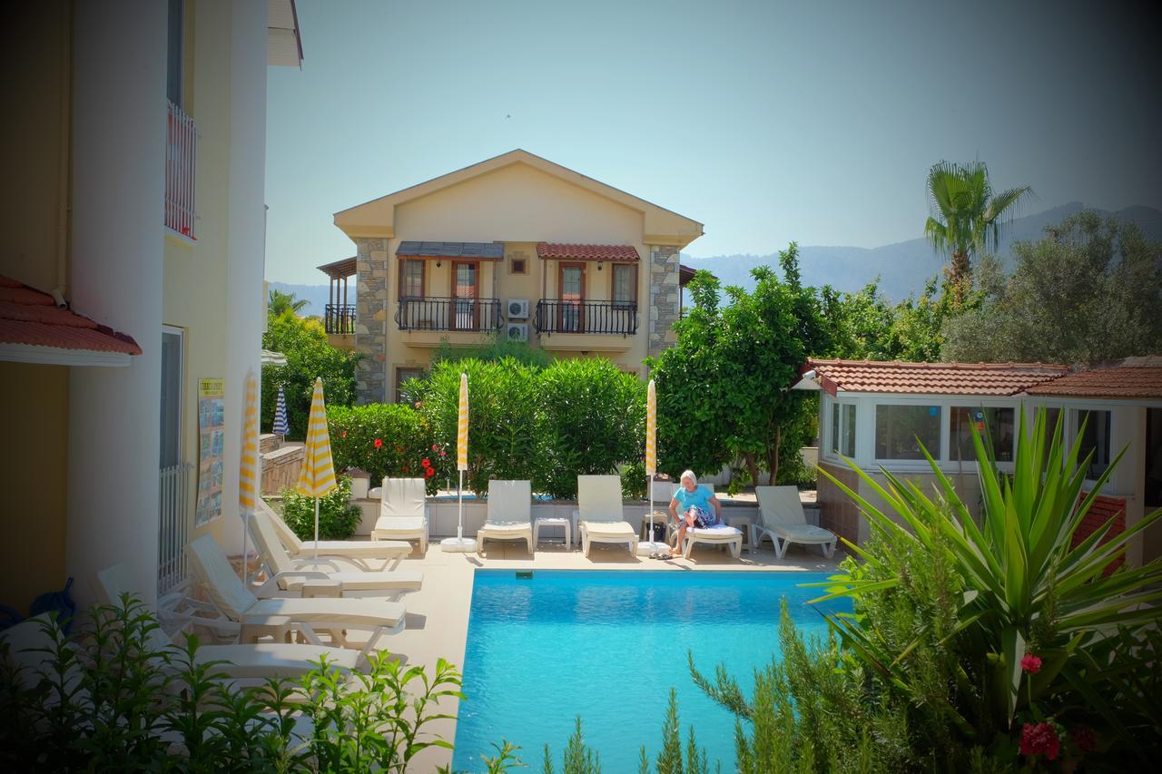 Karaca Apart Hotel ダルヤン エクステリア 写真