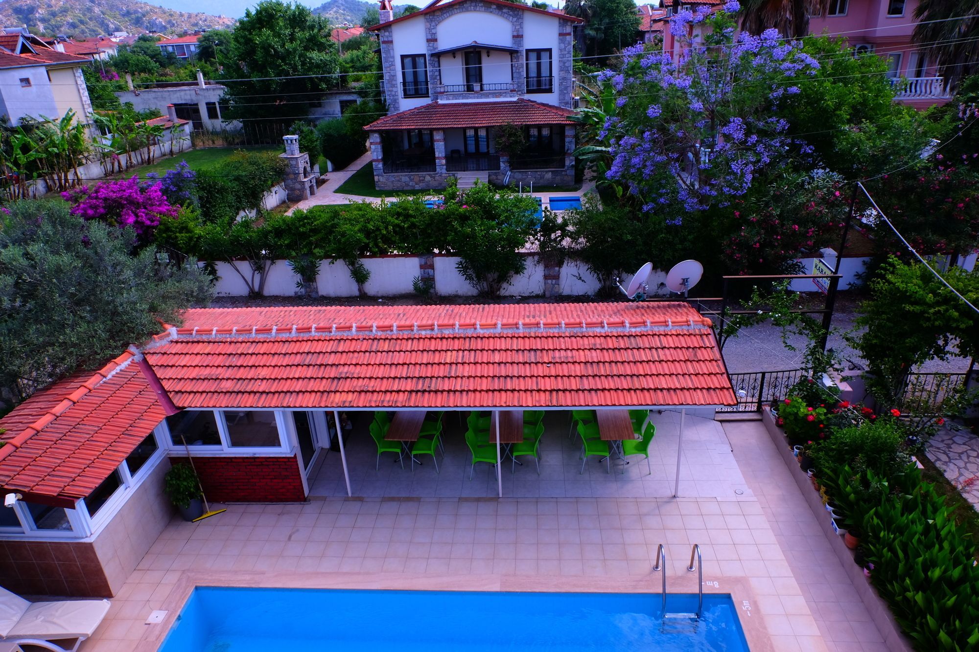 Karaca Apart Hotel ダルヤン エクステリア 写真